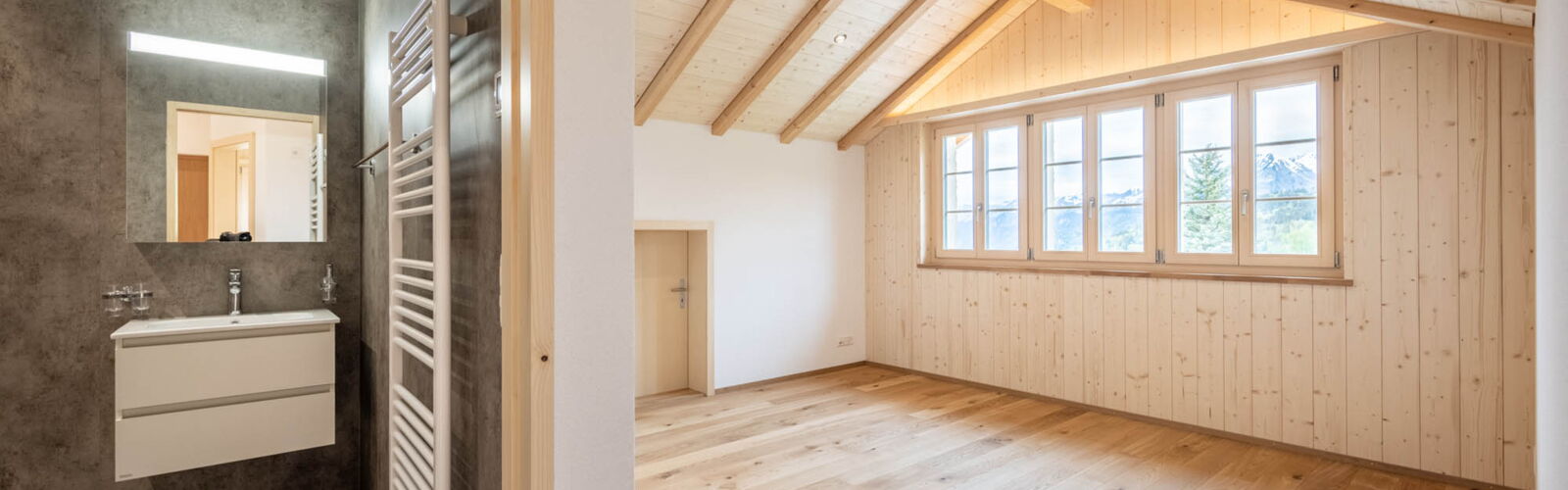 Innenausbau Kleinwohnung