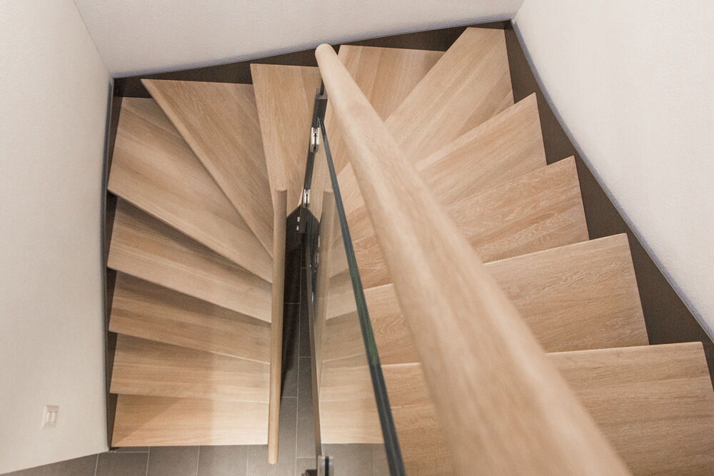 Treppe Holz Metall